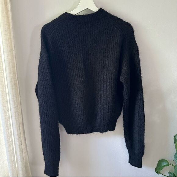 Reformation Black Alpaca Sweater - Picture 3 of 7